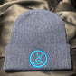 WEEKLY SCHEDULE Logo Beanie - Blue w/Light Blue Logo